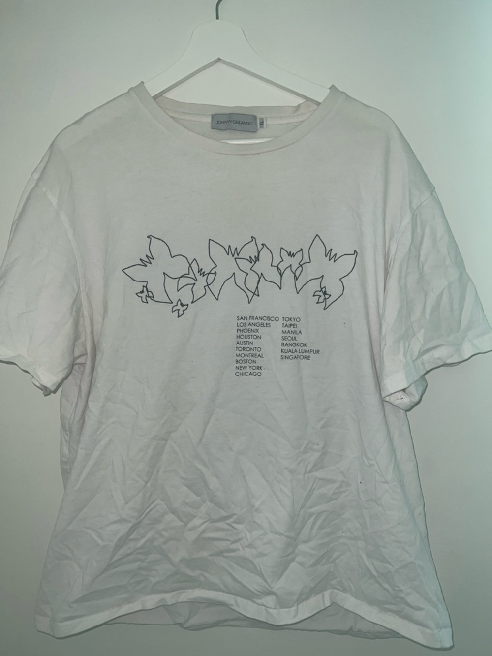 Johnny Orlando The Ride Tour Tee
